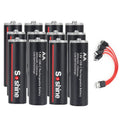 Soshine Original 2600mWh AA Rechargeable Batteries 2A 1.5V USB Lithium Battery Low Self-discharge1200 Times Cycle Li-ion Battery