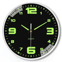 Hole-Free Luminous Wall Clock, 8 Inch Silent Quartz | SAMAG