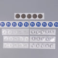1/20/50Pcs 2.5cm NFC Labels Stickers Badges Label Sticker RFID Electronic Tag Rewritable Secret Key Sticker NFC Tags