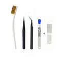 3D Printer Tool Kit Deburring Trimming Tool Scraper Cleaning Needle File Tweezers Pliers Basic Deburring Tools DIY Printer Parts