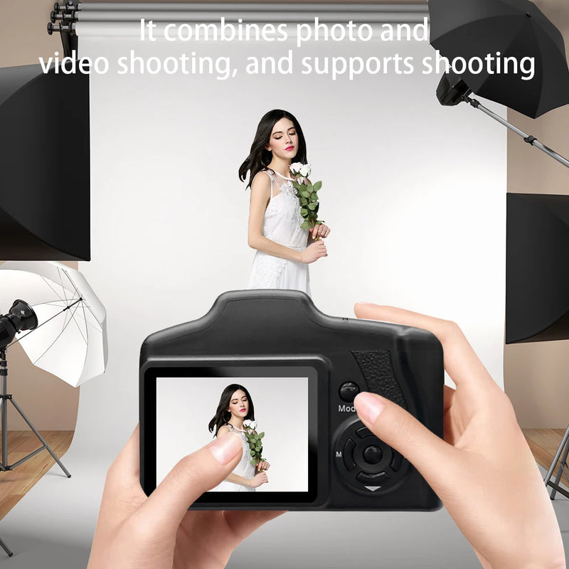 16MP Digital Camera with 2.4 Inch LCD Screen Video Camera 16X Digital Zoom Video Recorder for Photography Digital Camera