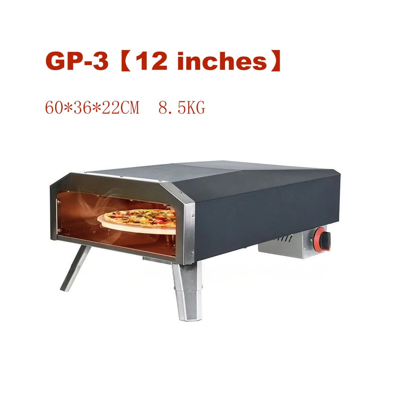 Camping Gas Pizza Oven Foldable Portable Rotating Pizza Oven Outdoor 12 inches 16 inches Pizza Cooking Stove