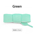 New 1Pair 100/120/140/160CM 2.5cm Wider Laces for Shoes New Sneakers Flat Shoelaces Fashion Rope Shoelace Shoes Accessories