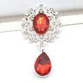 New 25 * 45 mm Alloy Flower Board Rhinestone Pendant DIY - View 17 | SAMAG