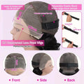 Vietnamese Super Double Drawn Human Hair Wig 13x4 Lace Front Wigs Vietnamese Raw Hair Wigs Loose Body Wave Full Thick End Wigs