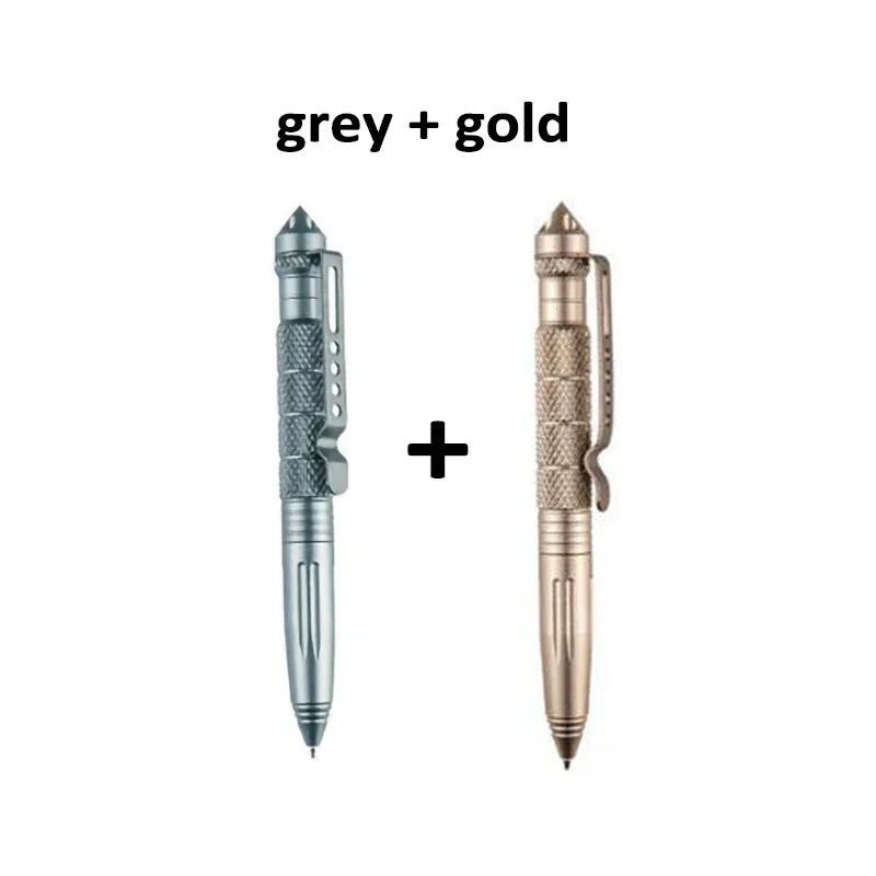 1-2pcs Multifunctional Mini Pocket Anti-skid Signature Tactical defensa personal Pen Outdoor Sports Camping Self-defense Supplie