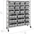 New Best Deal US Shipping Heavy Duty NSF Bin Rack Solid Steel Wire Shelving Storage Unit Organizer for Garage Warehouse Office K