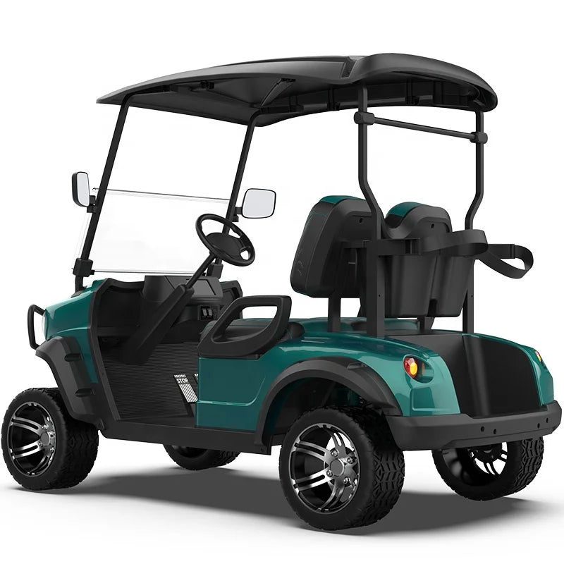 48V Electric Golf Cart 2 Seater 5KW Motor Independent Suspension Disc Brake Utility Vehicle 90km Range