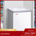 Freezer Large Capacity Frozen Display Refrigerated Fresh-keeping Glass Horizontal Ice Cream Cabinet