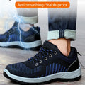 Work shoes for men, anti-shatter, anti-stab, anti-static, solid sole, all-season model