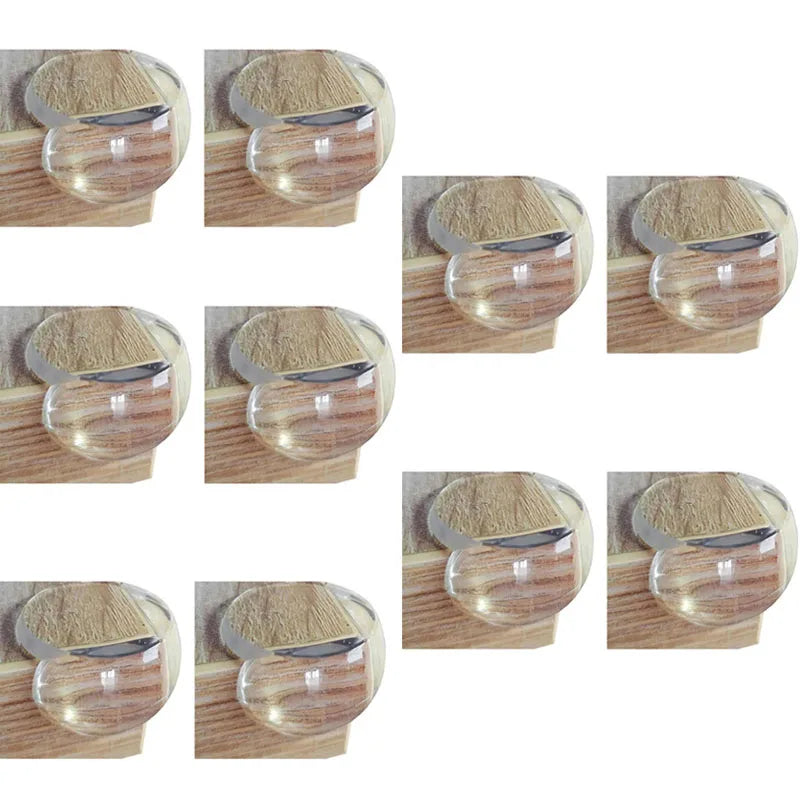 2/4/6/8/10/12Pcs Safety Silicone Protector Table Corner Edge Protection Cover Children Anticollision Edge & Guards  Baby Safety