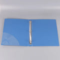 A4 Loose Leaf Binder 3 Ring Folder Transparent File Organizer Office Document Management School Storage System