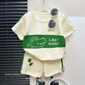 Trendy Clothing New Child Short Sleeve Striped Suits Boys - View 5 | SAMAG