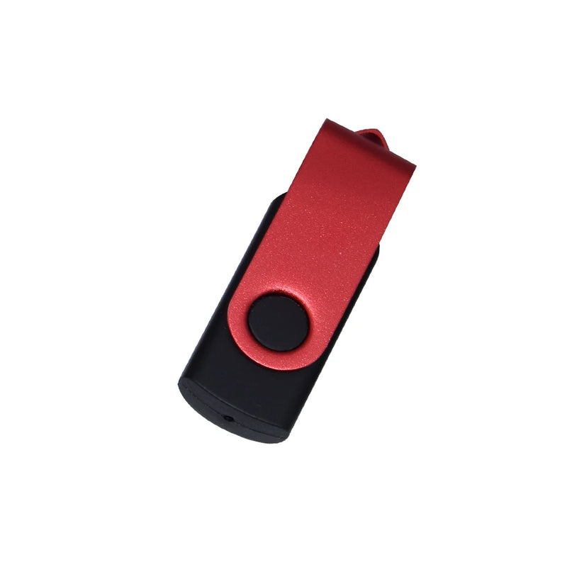 Fashion Rotatable USB 2.0 Flash Drive 128GB 64GB 32GB Colorful High Speed 16GB 8GB Memory Stick Waterproof Flash Disk PenDrive