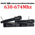 SLXD Microfone 500/600/800MHZ Wireless Microphone System 4pin Headset KSM8/Beta58 Professional Audio Equipment For Stage Karaoke