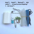 Smart Dual Pump Drip Irrigation System Automatic Watering Timer Controller For Garden Plants Flowers Greenhouse Irrigation