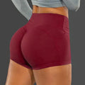 High Waist Hip Lifting Shorts Seamless Fitness Shorts High Elastic Hip Liftting Knitting Sports Running Fashion Hip Lifting Pant