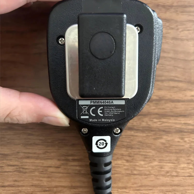 PMMN4046 Speaker Microphone for Motorola APX2000 DP3400 DP4800/4801/4600/4601 XPR 7550 Walkie Talkie Adjustable Volume with Hole