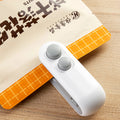 Mini Heat Bag Sealing Machine Plastic Bag Sealer Rechargeable Food Packing Bag Thermal Sealer Portable Plastic Bag Heat Sealer