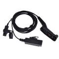 New Police Air Tube Earpiece Microphone PTT Headset For Motorola Two Way Radio Walkie Talkie DP4400 DP4401 DP4600 DP4800 DP4801