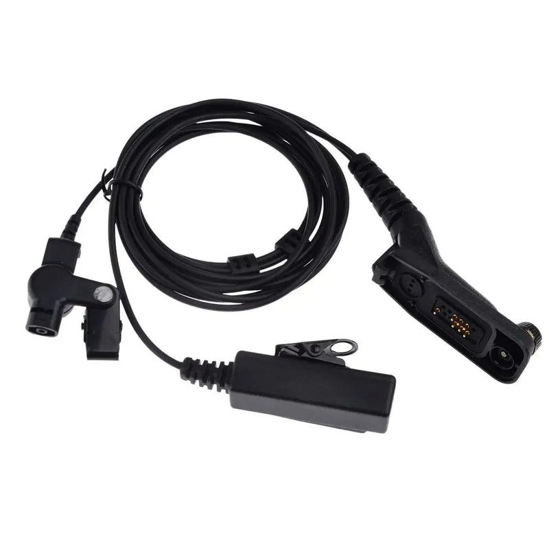 New Police Air Tube Earpiece Microphone PTT Headset For Motorola Two Way Radio Walkie Talkie DP4400 DP4401 DP4600 DP4800 DP4801