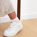Premium Beech Wood 55cm Long Handle Shoe Horn - Magnetic Base No-Bend Shoe Helper for Elderly, Pregnant Women & Lazy Adults