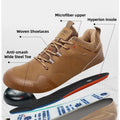 Wide Toe Safety Shoes Men Women Steel Toe Work Shoes Lightweight Protective Safety Boots Security Work Sneakers Size 47 48
