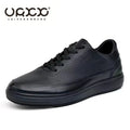 High Quality Men's Genuine Leather Shoes Summer Comfortable Sneakers Fashion Men Shoes Soft Leather Versatile Skateboard Shoes