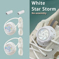 Thick Rope Swivel Buckle Shoelaces New Upgrade Automatic No Tie Laces For Sneakers Shoe Accessories For Adults Kids