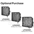 Godox LP400S11 LP600S11 LP1200S11 Grid Softbox for LP400R LP400Bi LP600R LP600Bi LP1200R LP1200Bi LED Video Light Panel
