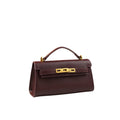 French Crocodile Trendy Solid Color Handbag Women's Classic Versatile Boston Bag