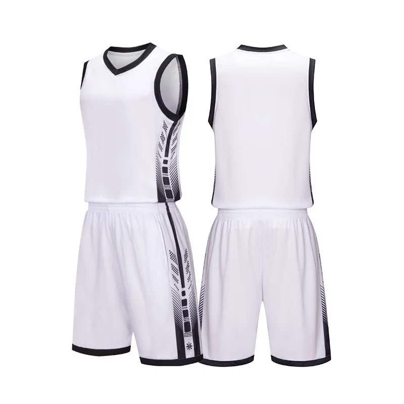 Adult Kid Basketball Jersey Youth Quick-drying Breathable Unisex Team Training Uniform Shirt Sportswear Child Tracksuit Outfit