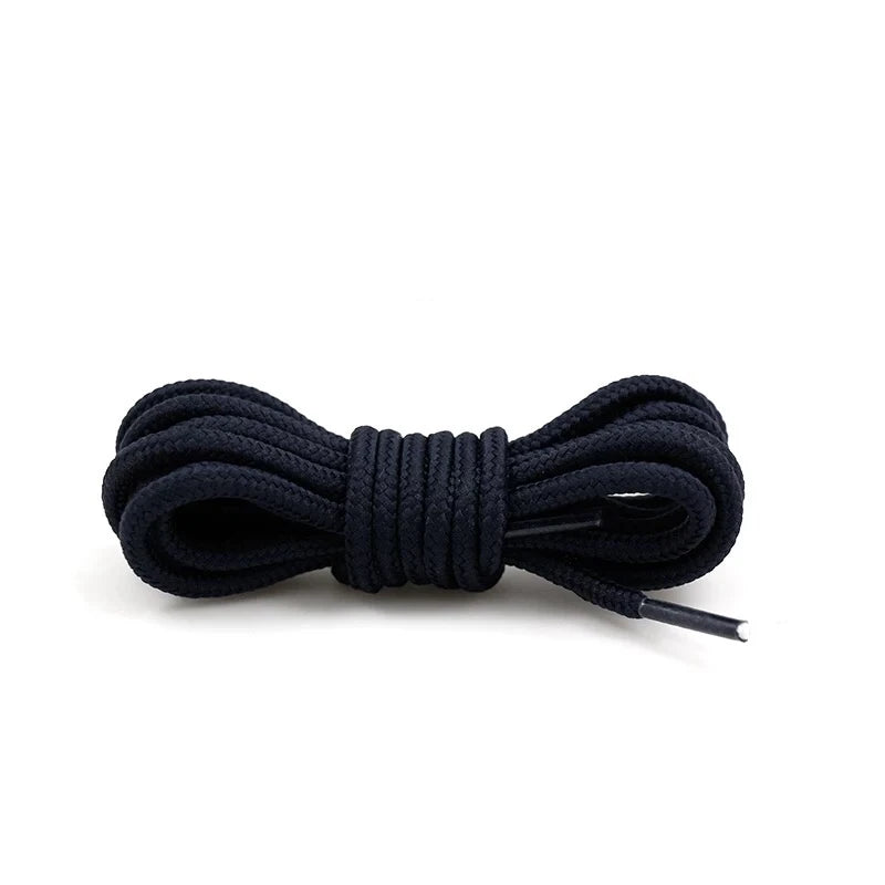 1Pair Round Shoelaces Quality Durable Solid Rope Laces for Shoes Boots Sneakers Shoelace 70/90/120/150cm Strings
