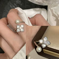 VENTFILLE 925 Sterling Silver Bow Tie Open Finger Ring For Women Gift Cute Design Fashion Jewelry Gift Wholesale