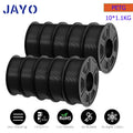 JAYO pla plus petg High speed matte PETG APLA 10Rolls  filament 175mm no bubbles smooth multiple colors optional for 3D printing
