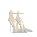 2025 Spring and Autumn New Women's High Heels Pointed Thin Heels Trendy Fashion Women's Shoes