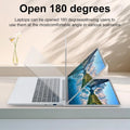 2026 Office Laptop Windows 11 Pro intel i7 8650U Intel Atom A3950 14.1 inch Notebook Computer 12GB RAM 1TB 2TB SSD PC Gaming