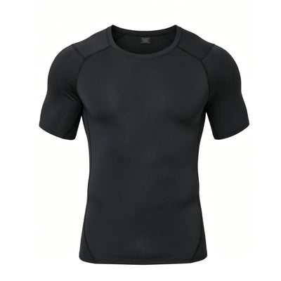Men's High Elastic Quick Dry Slim Compression T-Shirt | SAMAG