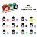Jinhao Fountain Pen Chinese ink 30ml Color Glass Bottled Ink Writing Drawing ink Cartridge Office School Supplies Stationery