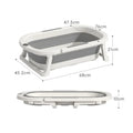 Baby bath tub Warm bath tub Baby foldable toddler sitting and lying Toddler household bathroom items