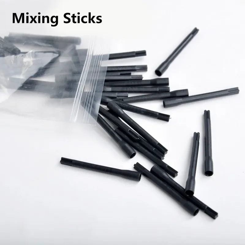 100pcs Plastic Mixing Sticks For Tattoo Ink Pigment Mixer Supply PMS-100
