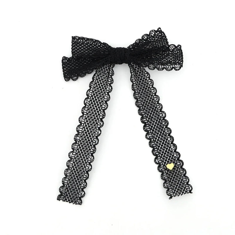 New Fashion Mesh lace edge Hair Accessories Lace Edge Hair Hoops Baby Bow Hair Accessories Hair Straps Girl Decoration