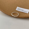 925 Sterling Silve Love Heart Hollowed Out Ring For Women Girl Extremely Fine Korea Ins Jewelry Gift Dropshipping