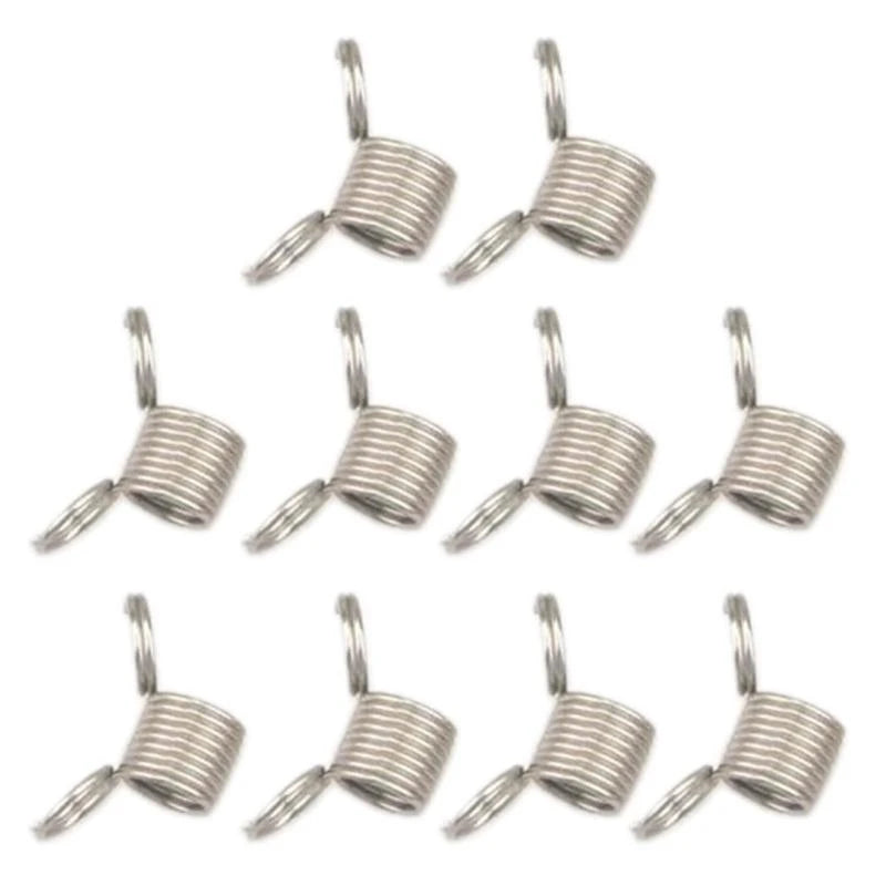 10 Pcs Stainless Steel Bead Stop Creative Bead Wire Ends Jewelry Beading Stringing Wire Tools for Jewelry Making