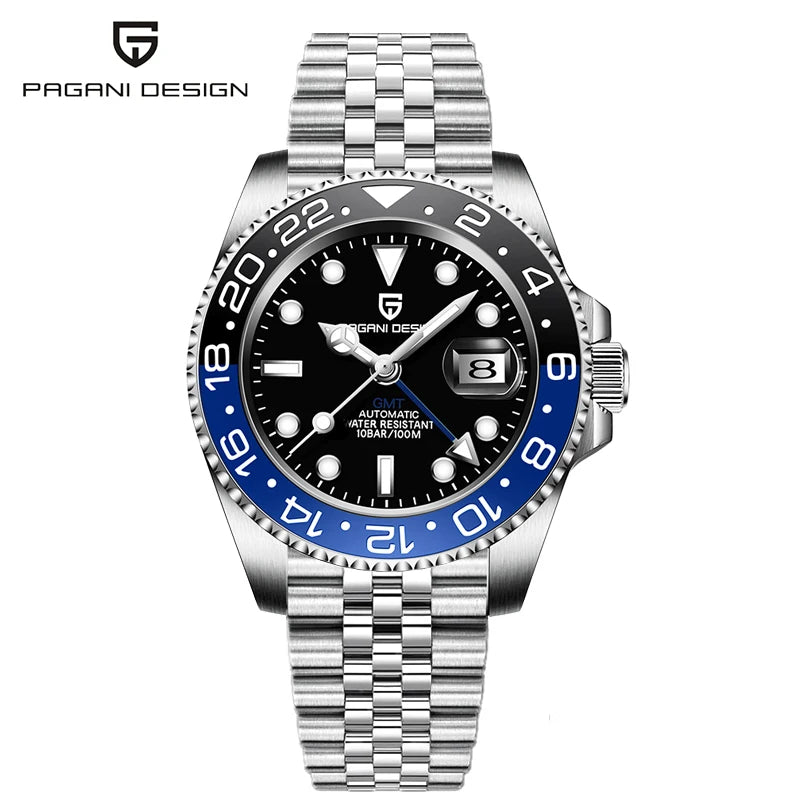 New PAGANI DESIGN Top Luxury Watch 8215 Sports Mechanical Automatic Watch Waterproof Stainless Steel Sapphire Watches for Man