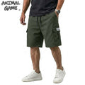 Summer Cargo Short Pants Casual Knee Jogging Gym Man | SAMAG