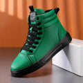 Men's Sneakers High Top Canvas Shoes New Trendy Waterproof Lightweight Casual Sports Shoes for Men Student Street Shoe