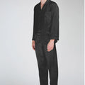 Fimtariah 30MM 100% Silk Pajamas Long Sleeve Pants Set Men's Summer Soft Shirt Pants Sets Two PIeces Autumn Winter Silk home