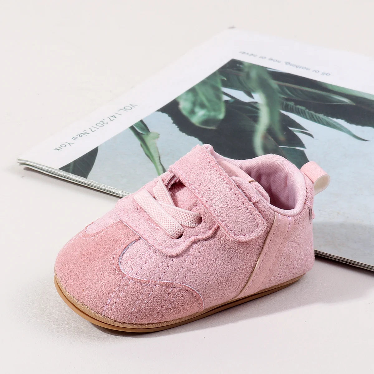 Spring Autumn Baby Unisex First Walking Indoor Outdoor Toddler Shoes With High Quality PU Leather And Soft TPR Sole For 0-18M