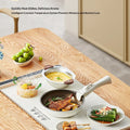 Foldable Electric Food Warming Tray, Portable Smart Heating Mat with 3 Temperature Modes, Fast Constant Temperature Food Warmer